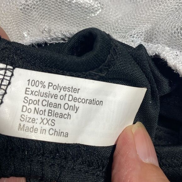 Skeleton Tulle Fancy Dog Halloween Dress - Picture 5 of 5